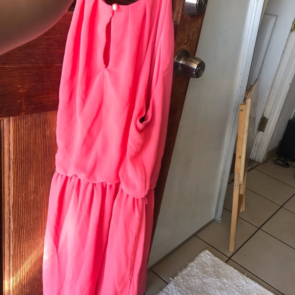 Cute pink and blue summer dress - Picture 4 of 6